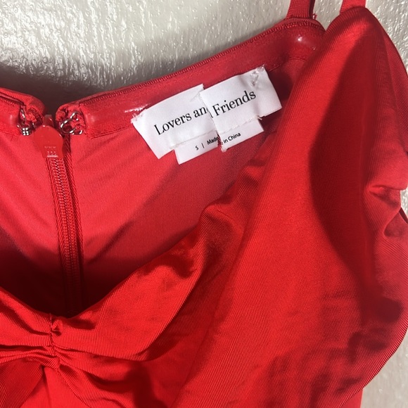 Lovers + Friends Emmy Maxi Dress in Red - Picture 6 of 14